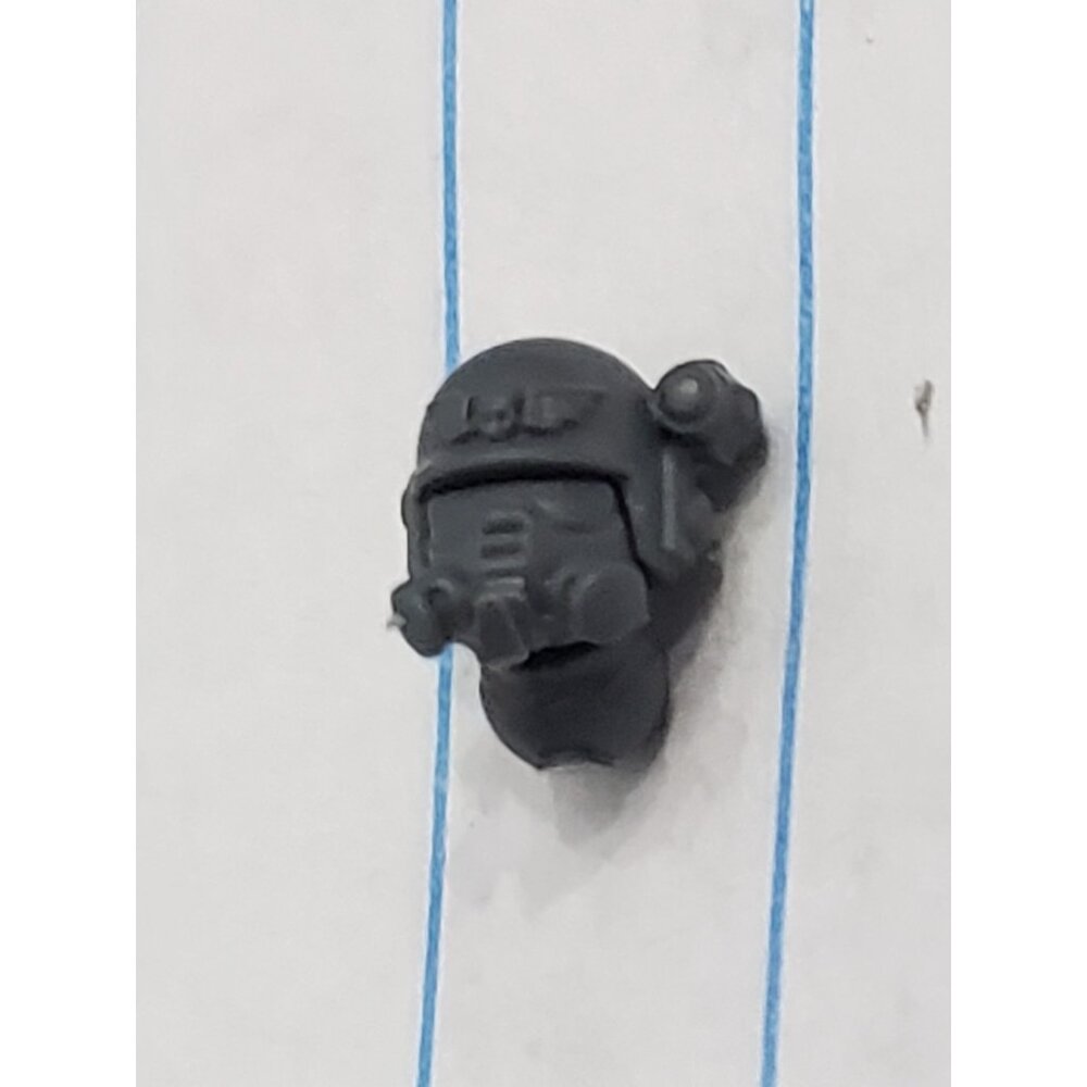 Warhammer 40k Astra Militarum Bits Cadian Kasrkin Trooper Head w Gasmask #22 x5 - Picture 9 of 10